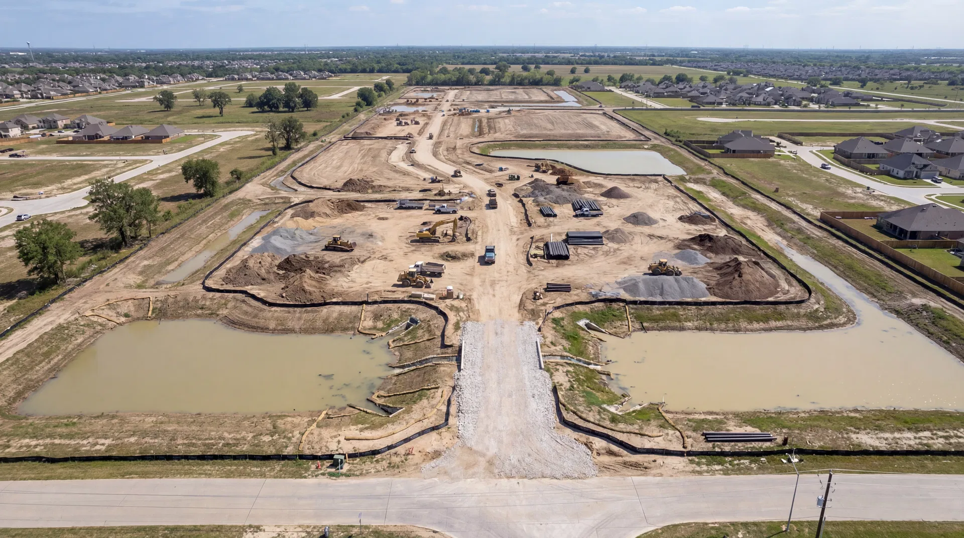 Rock & Filter Check Dams services in Houston TX