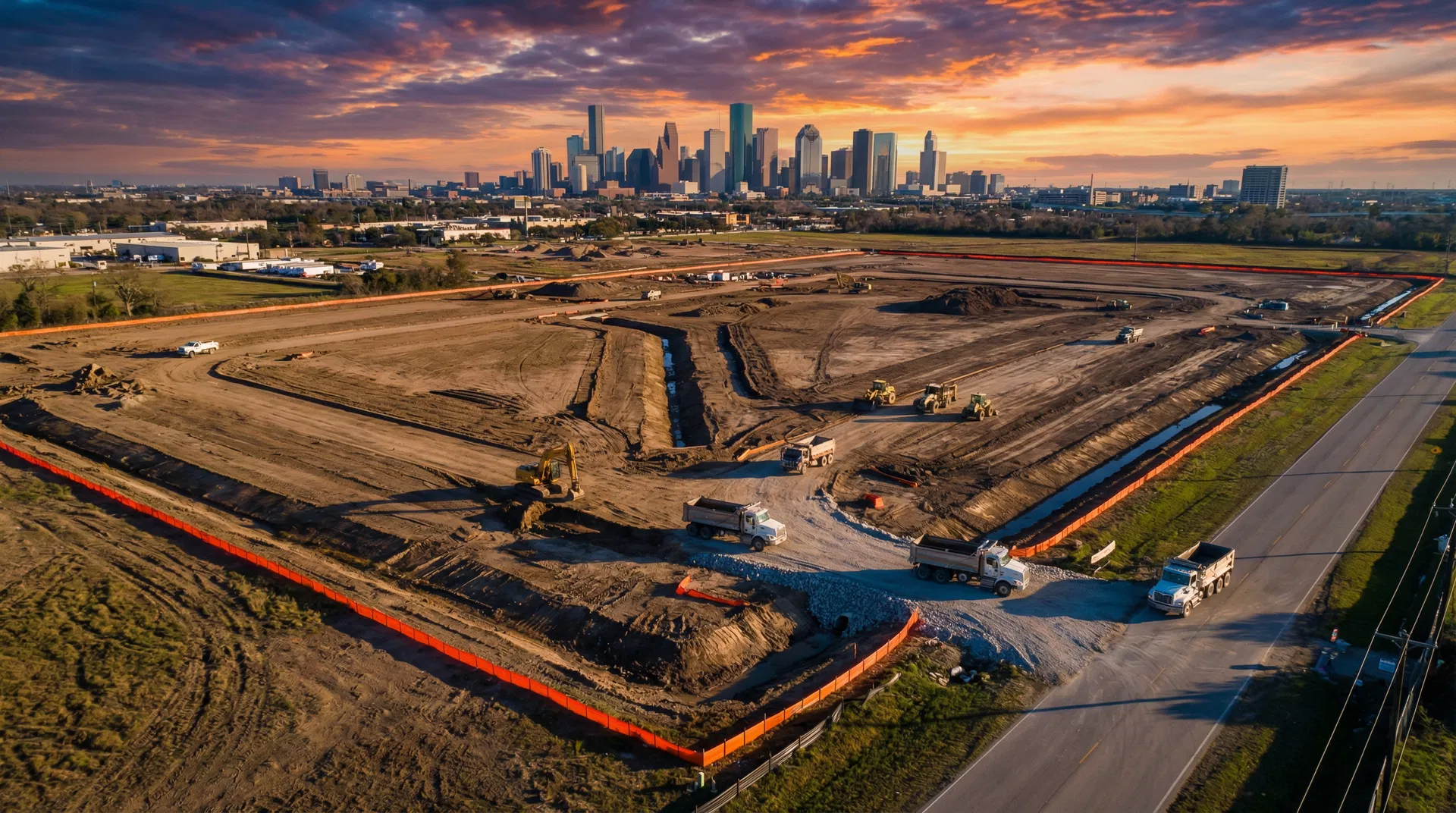 SWPPP and erosion control services in Angleton TX
